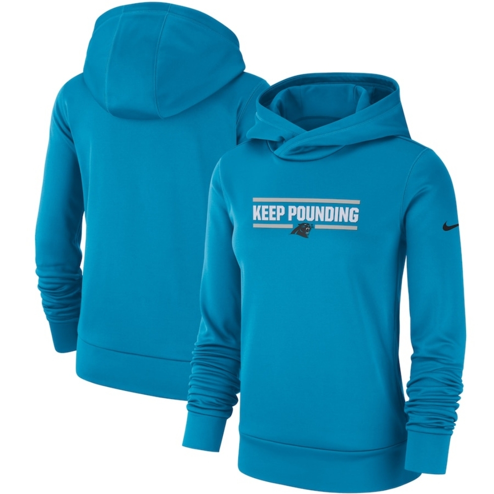Carolina Panthers Nike Women's Local Performance Pullover Hoodie